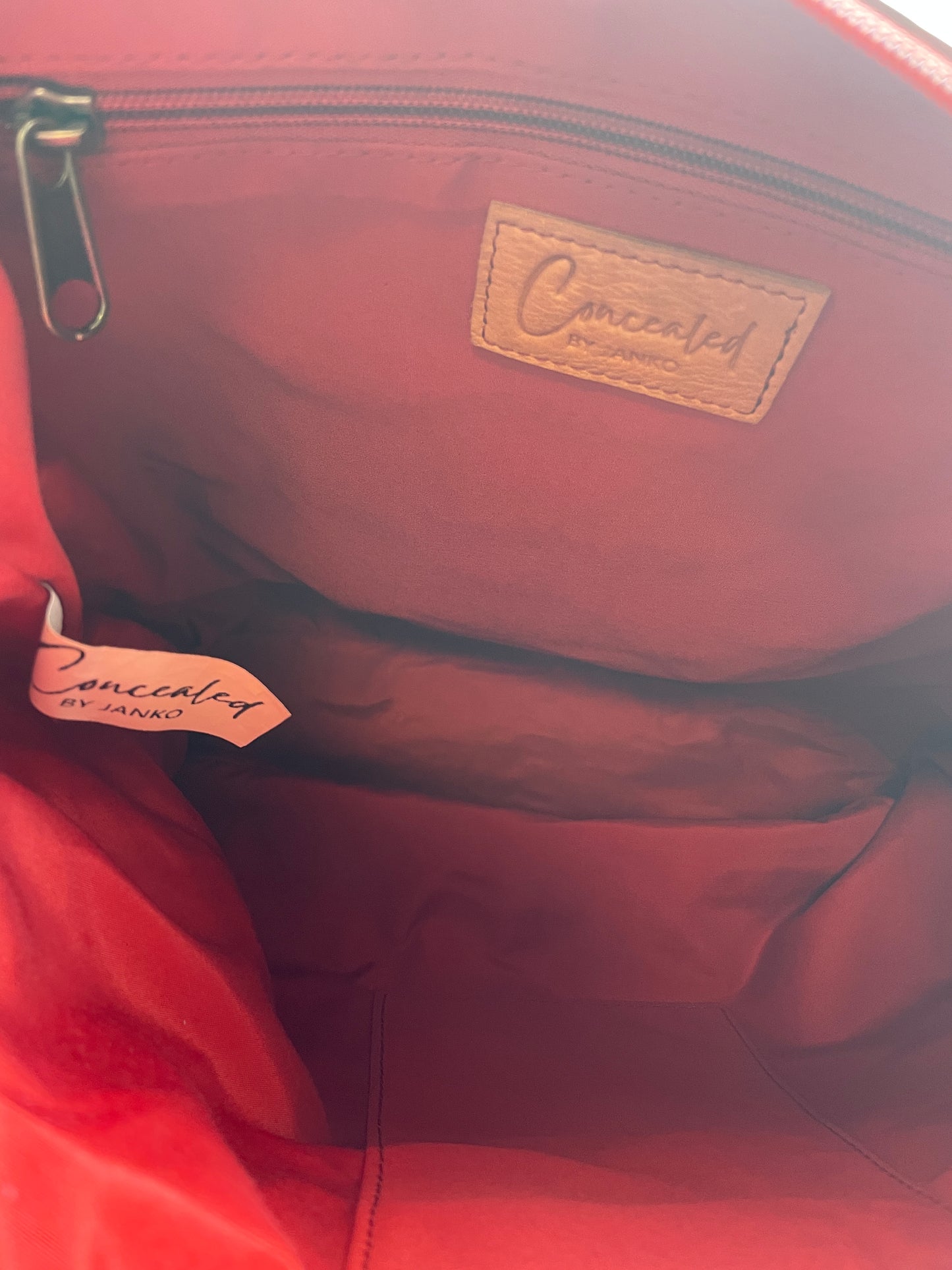 Concealed By Janko #613 Ruth Wine Conceal and Carry Handbag