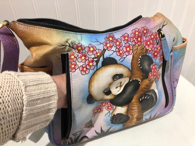 Concealed By Janko Panda Bear Garden Conceal and Carry Handbag