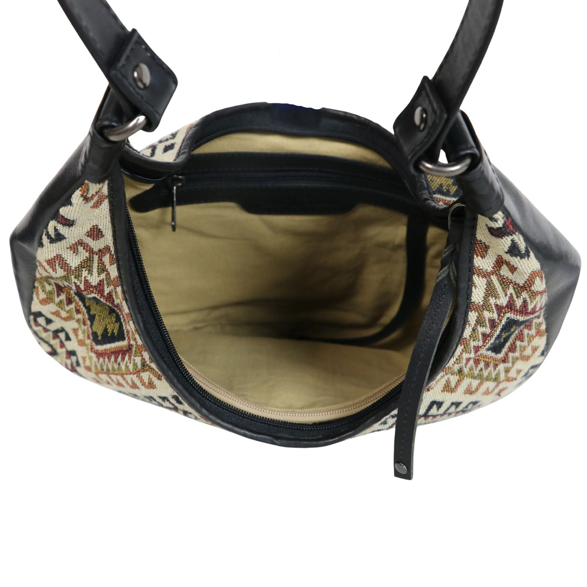 Western Concealed Carry Saddle Satchel – interior view