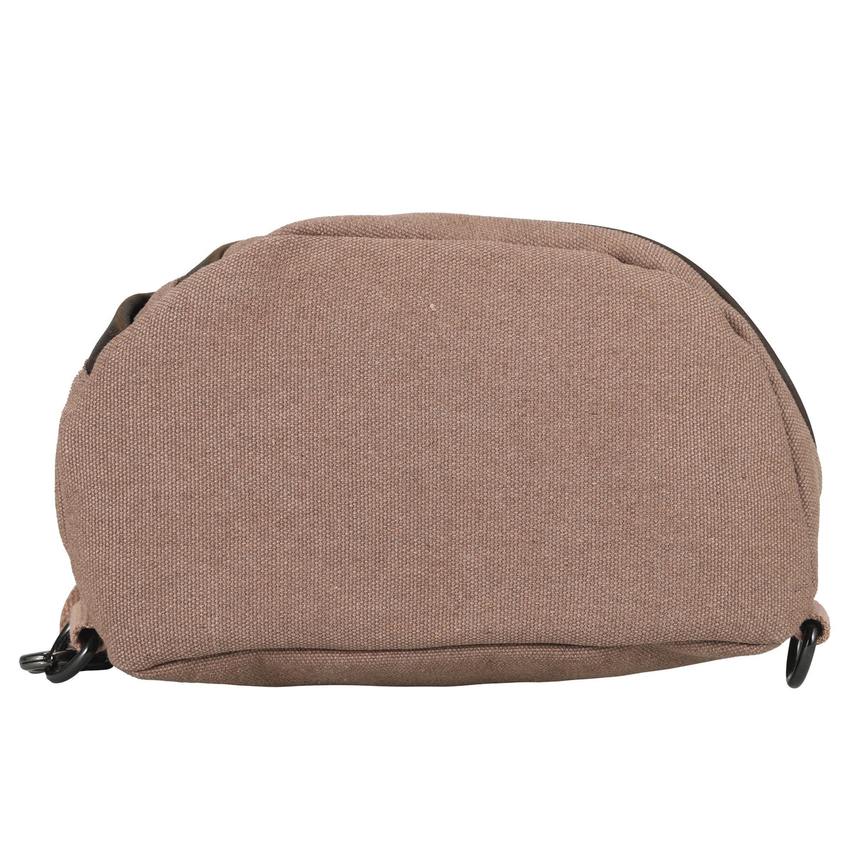 Concealed Carry Jordan Canvas Sling in Brown – bottom view