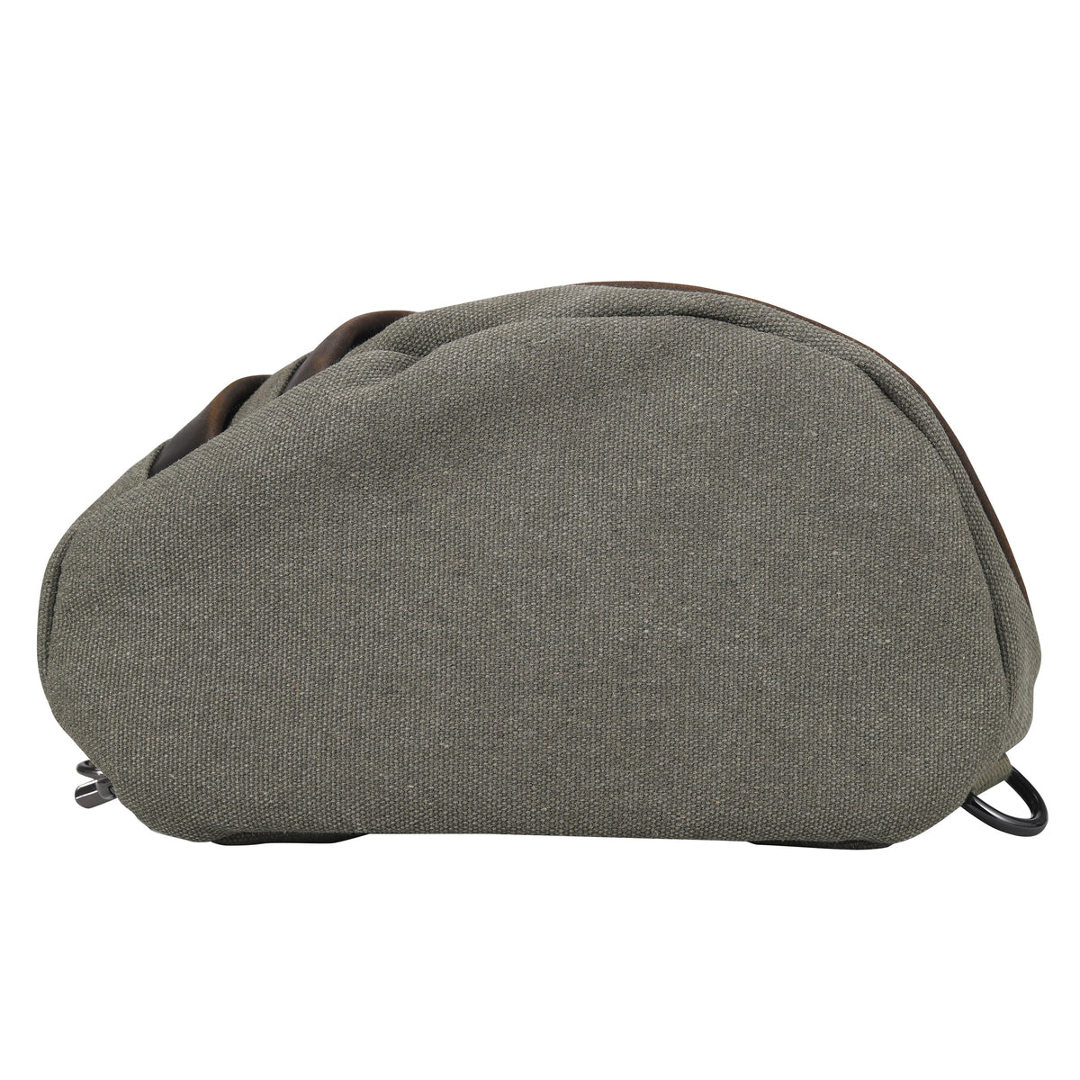 Concealed Carry Jordan Canvas Sling in Olive – bottom view
