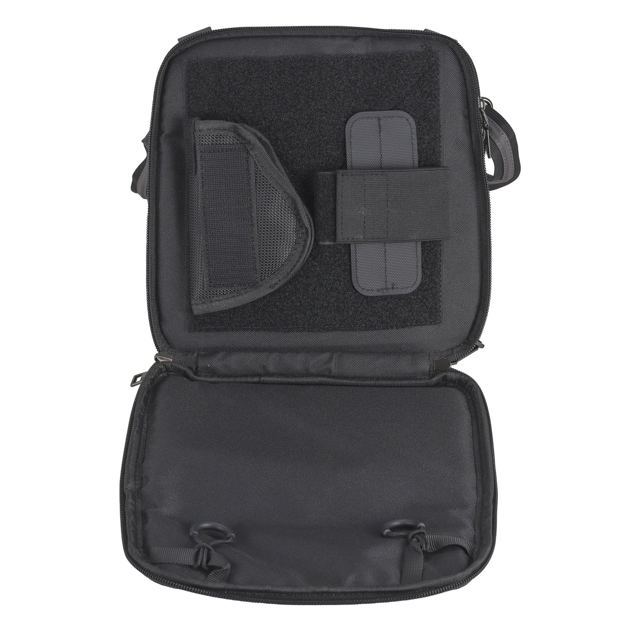 Concealed Carry Nylon Kayden Deluxe Crossbody in Gray – concealment pocket