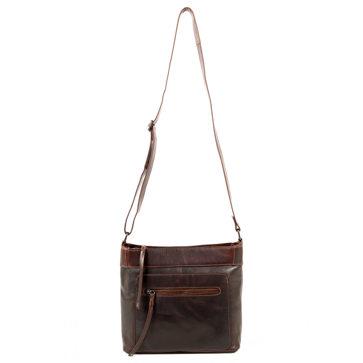 Delaney Concealed Carry Crossbody in Dark Mahogany – additional view 2