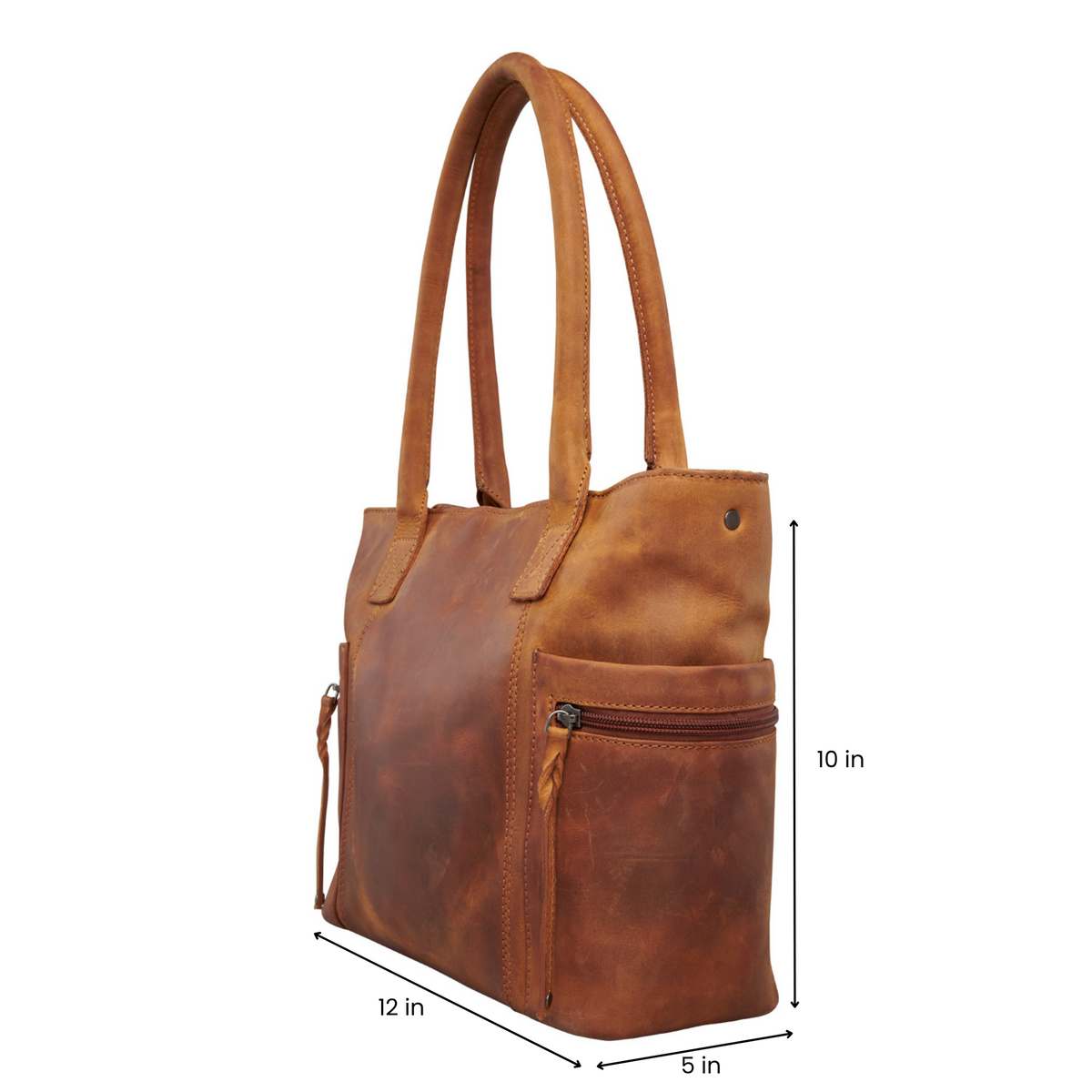 Concealed Carry Emerson Satchel in Gray – additional view 2