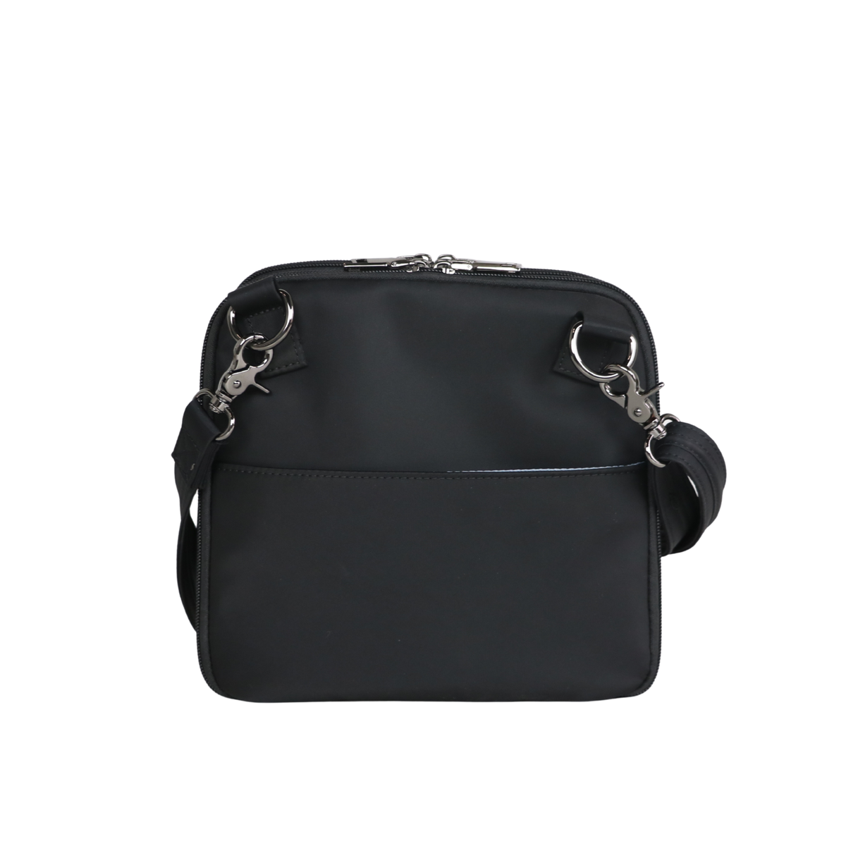 Concealed Carry Nylon Kayden Deluxe Crossbody in Black – back view