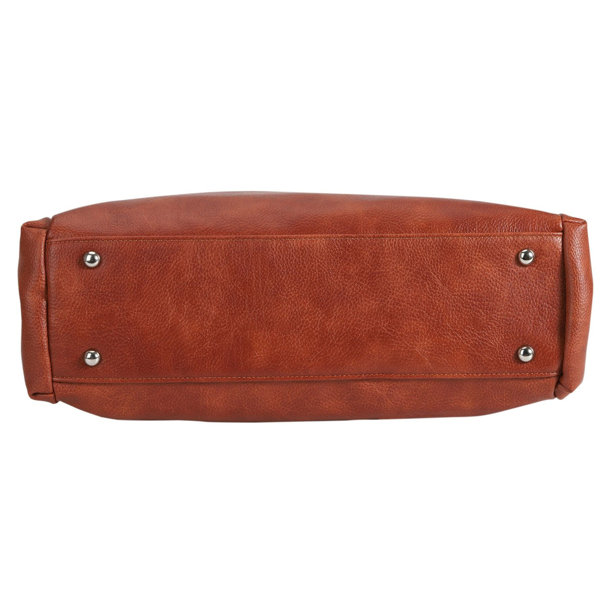 Concealed Carry Jessica Satchel in Mahogany – bottom view
