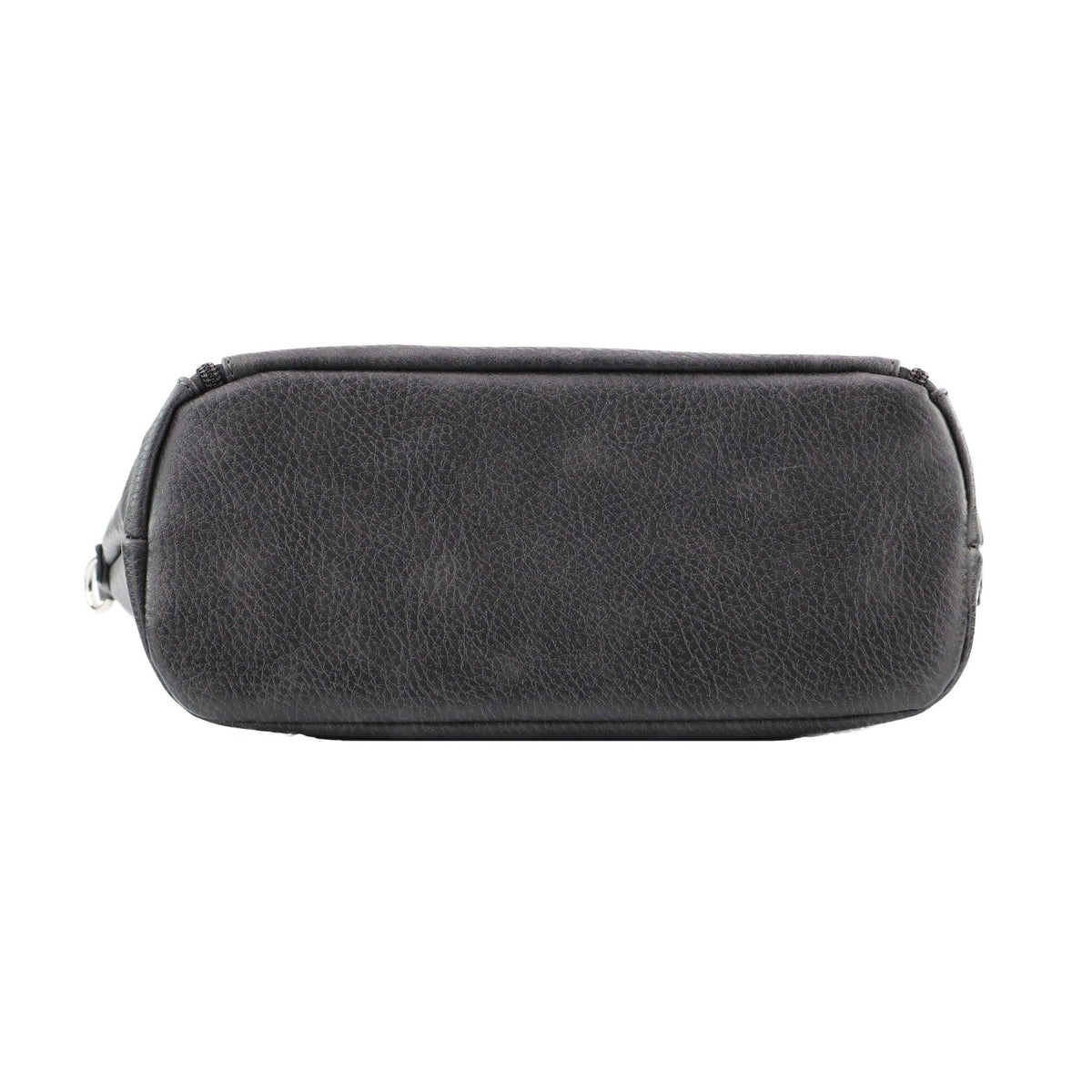 Ella Concealed Carry Satchel in Gray – bottom view