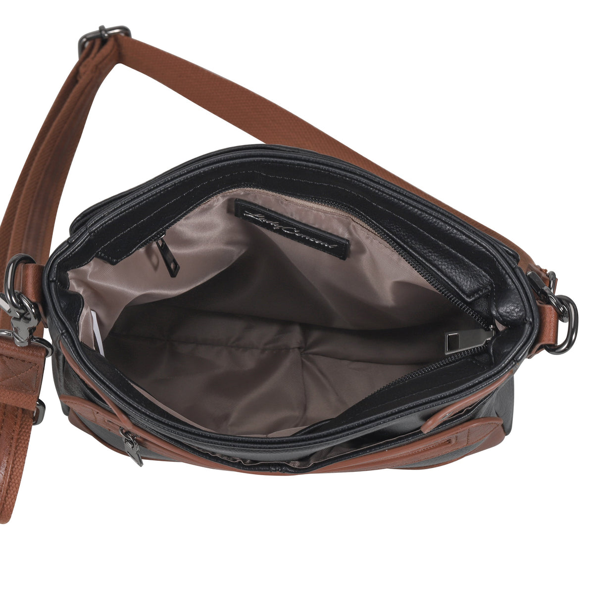 Concealed Carry Addison Crossbody in Black – additional view 6