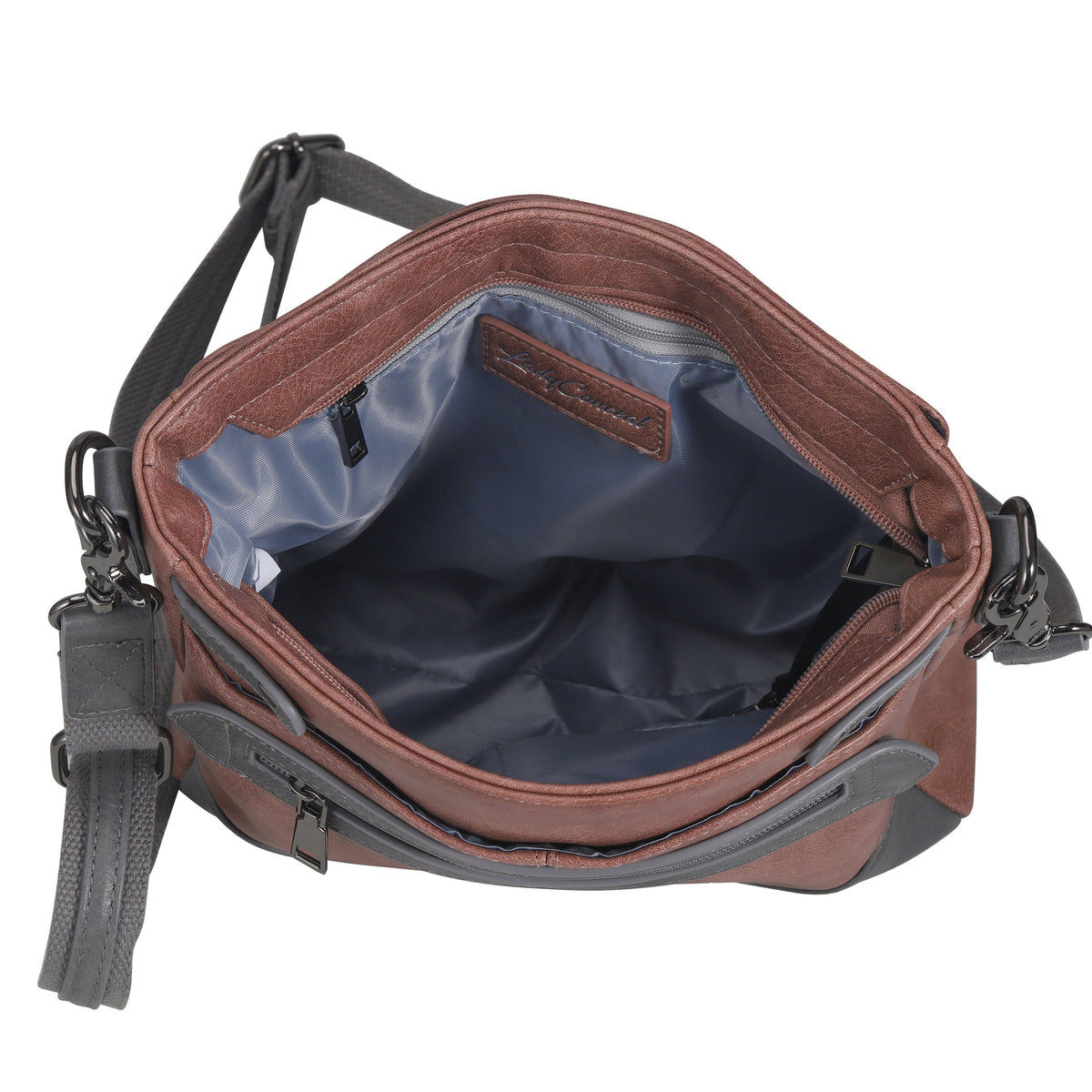 Concealed Carry Addison Crossbody in Blush – additional view 6