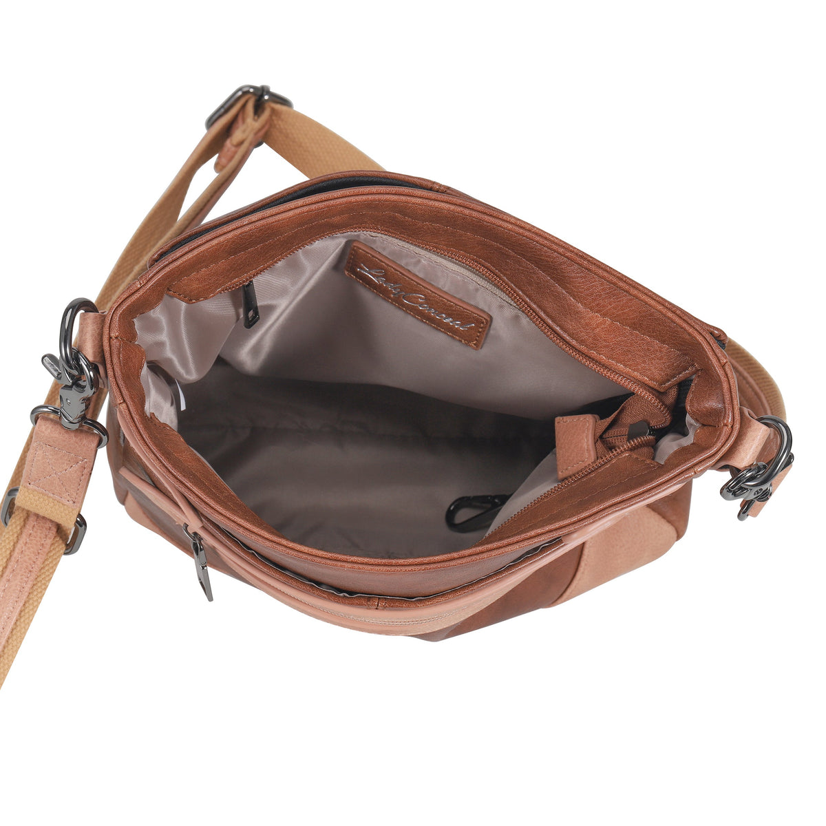 Concealed Carry Addison Crossbody in Mahogany – additional view 6
