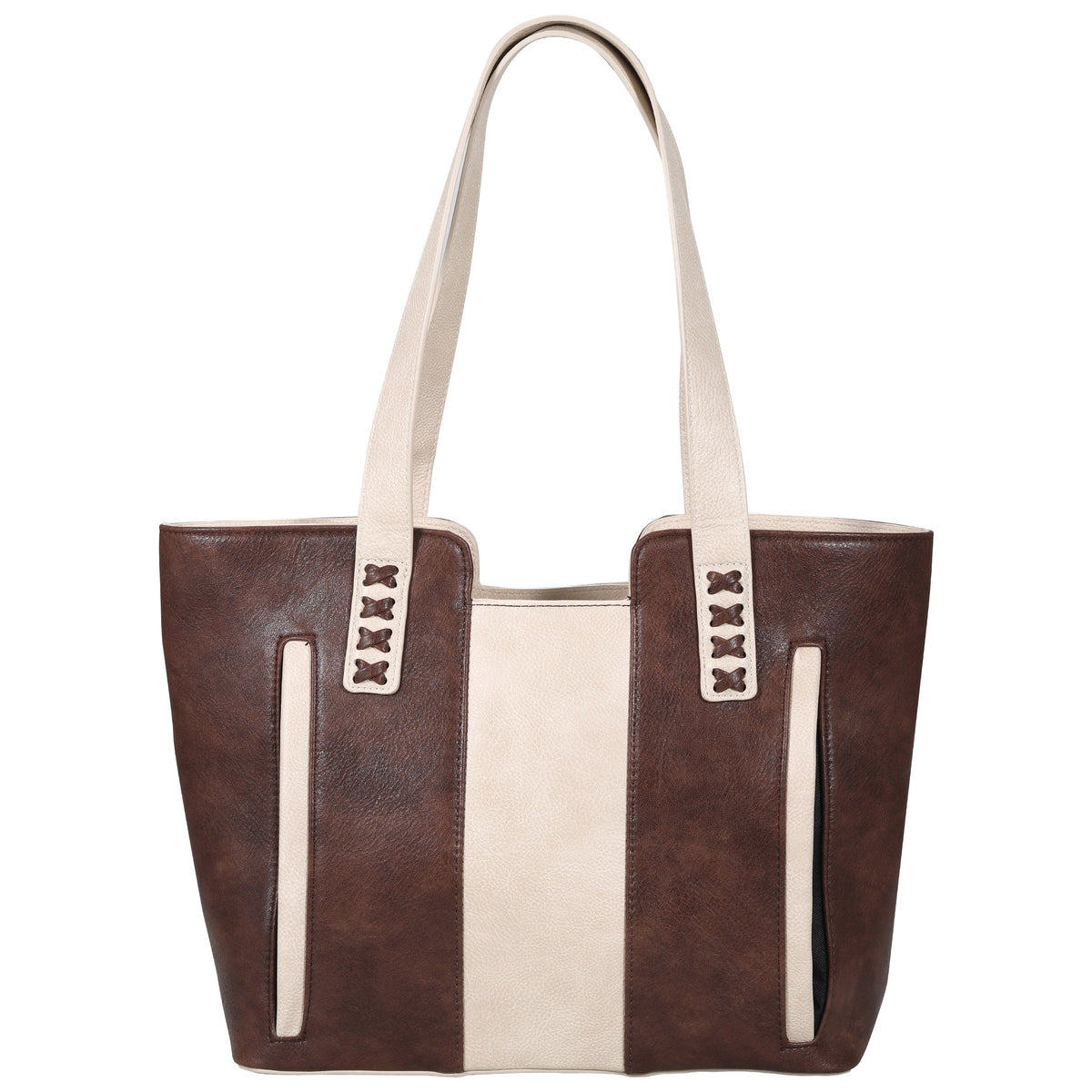 Concealed Carry Wrenley Tote in Dark Brown – additional view 4