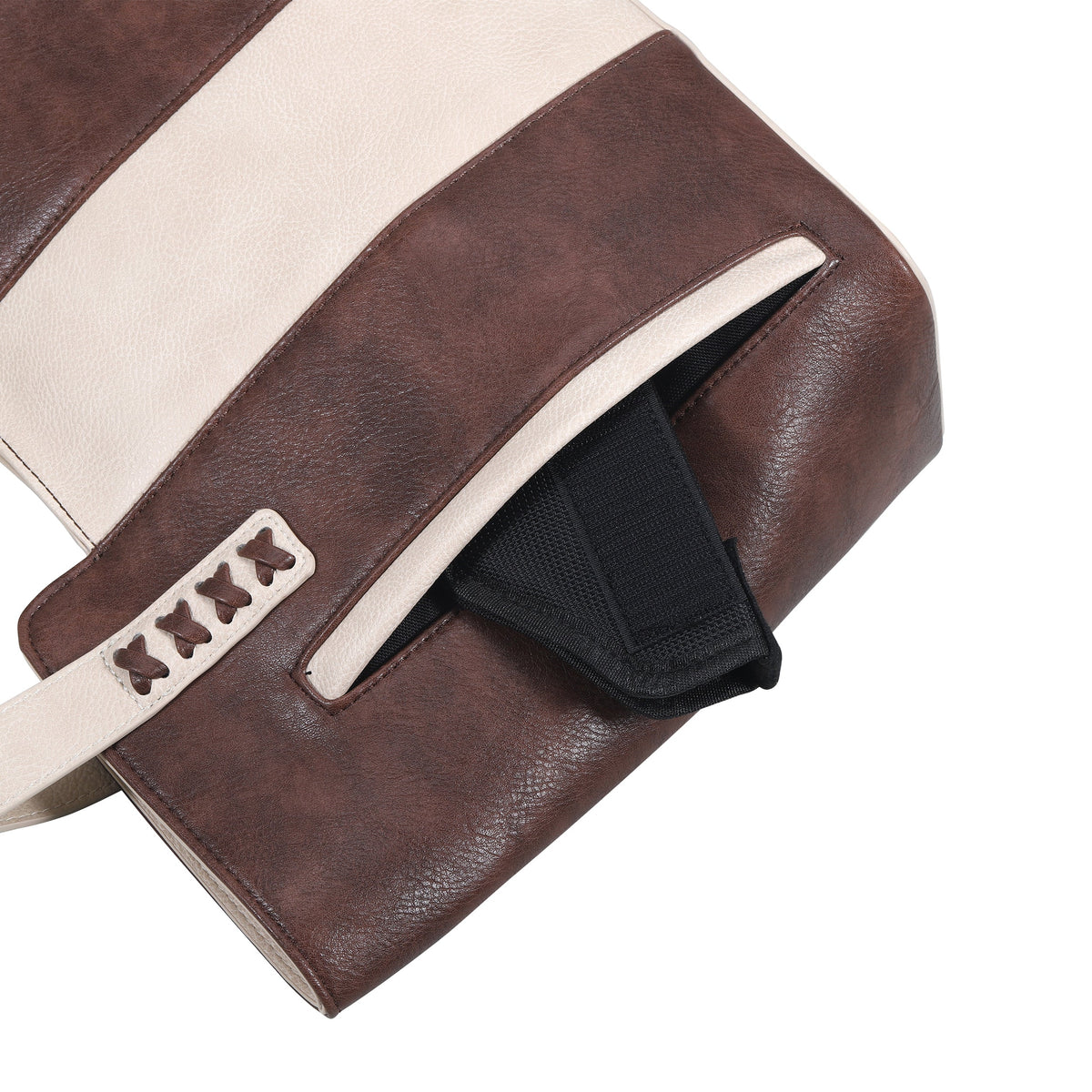 Concealed Carry Wrenley Tote in Dark Brown – additional view 5