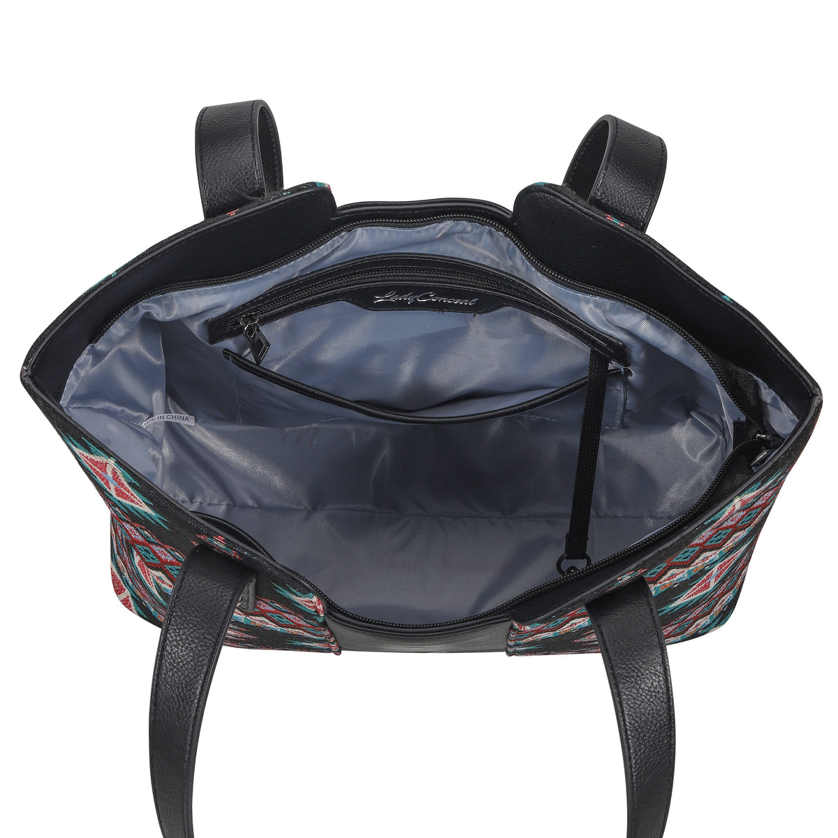 Concealed Carry Wrenley Tote in Black – additional view 6