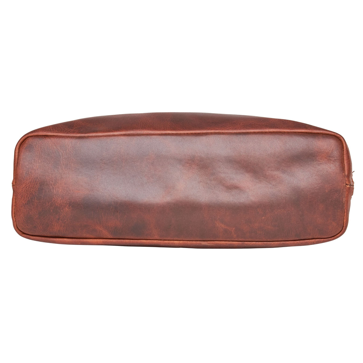 Faith Concealed Carry Crossbody in Cognac – bottom view
