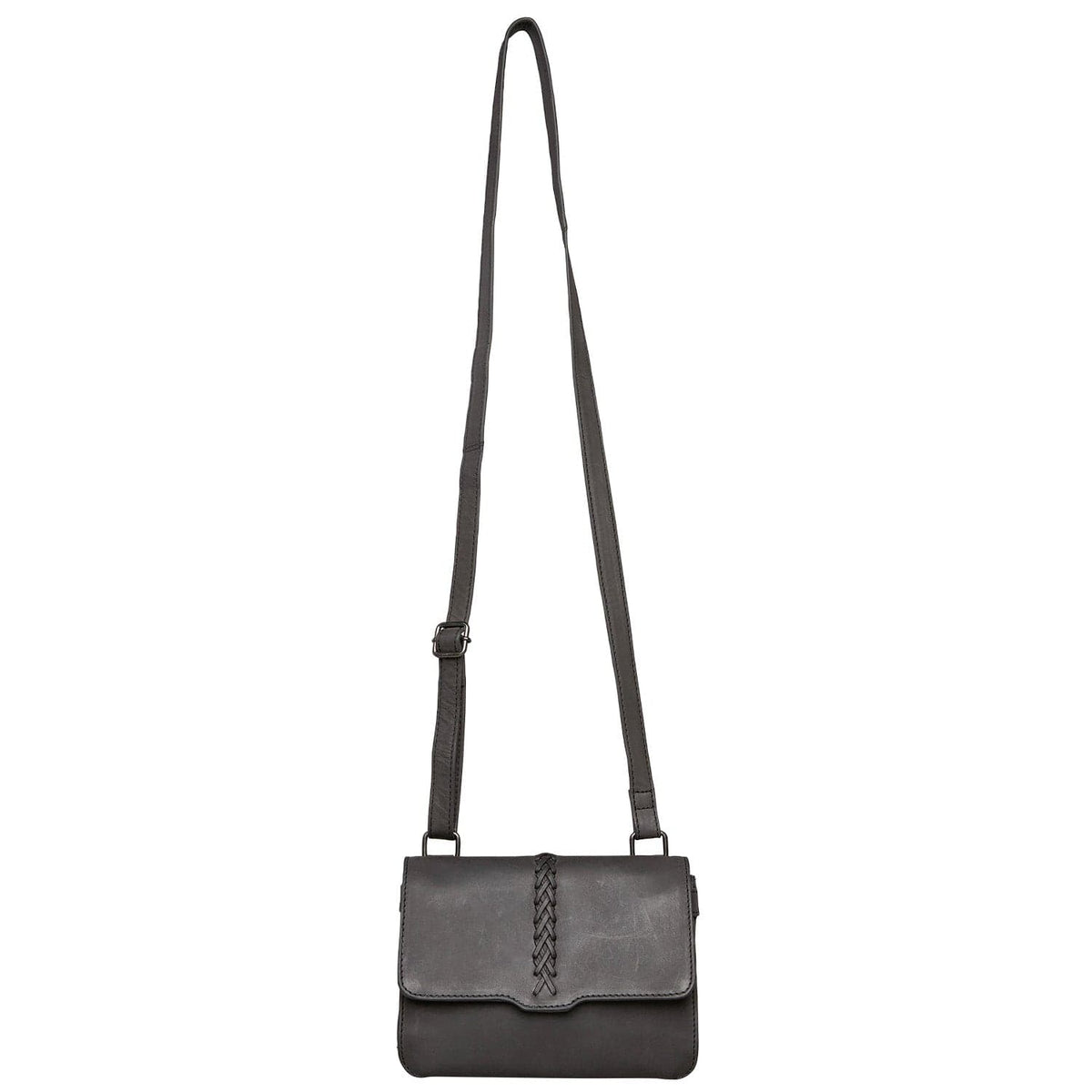 Concealed Carry Jolene Leather Crossbody Organizer in Cognac – additional view 4