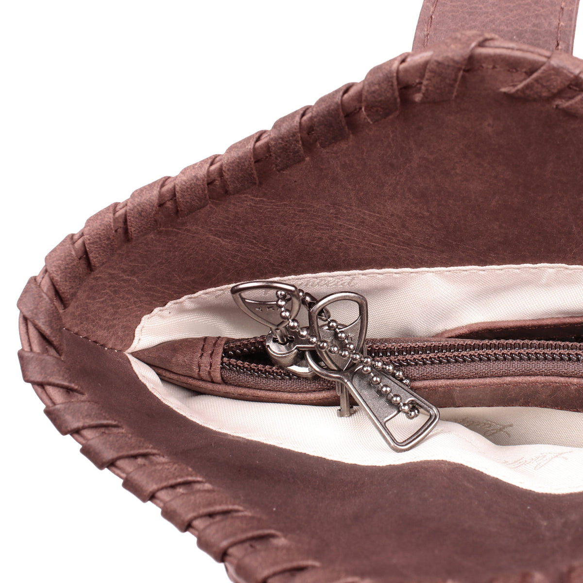 Concealed Carry Kendall Leather Tote in Mahogany – additional view 2