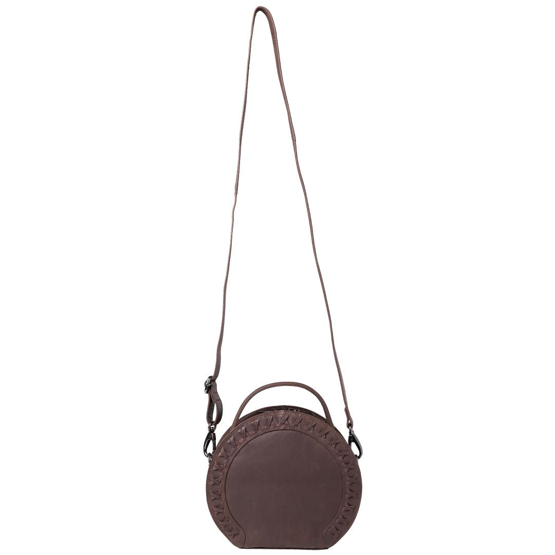 Concealed Carry Oaklee Crossbody Organizer in Mahogany – additional view 1