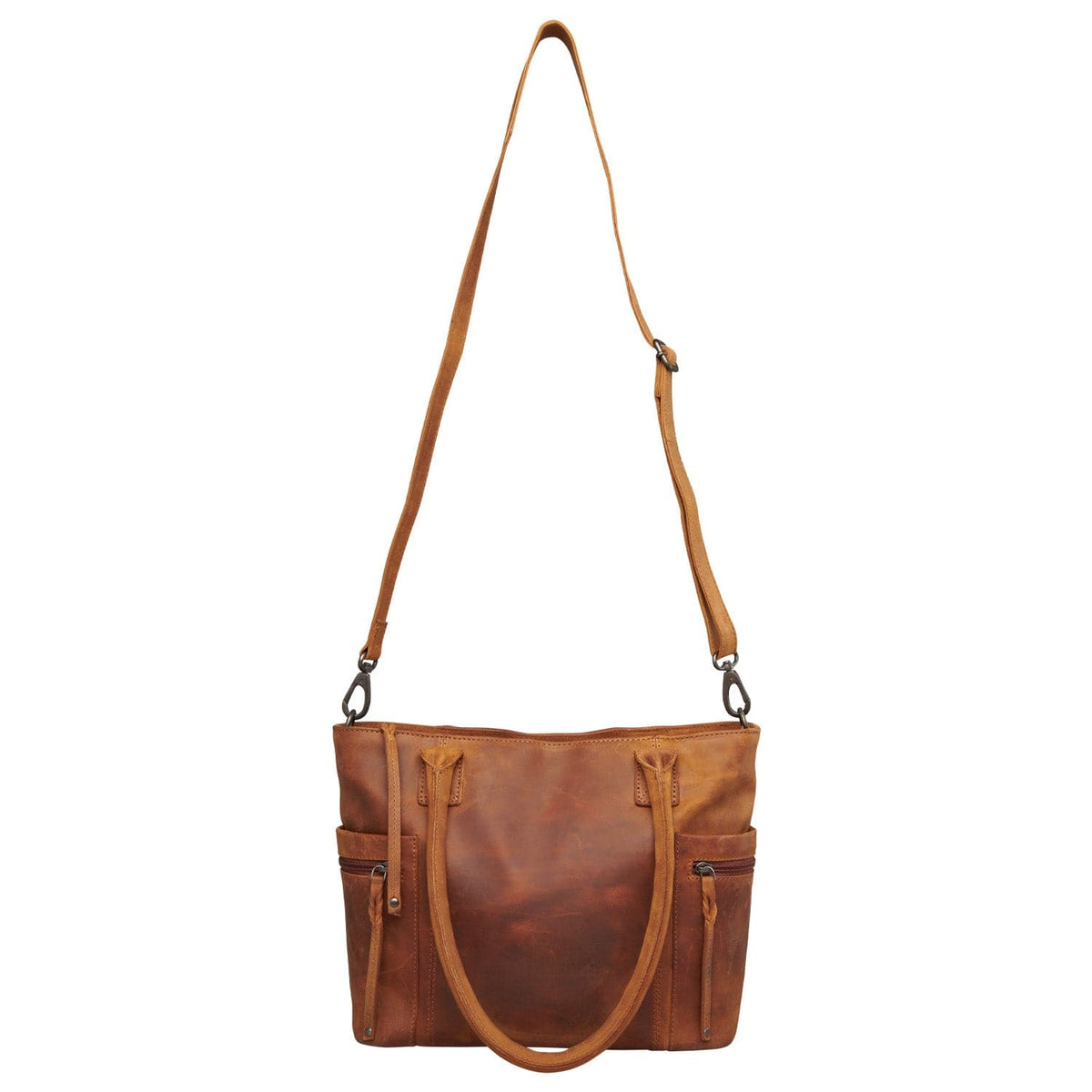 Concealed Carry Emerson Satchel in Gray – additional view 3