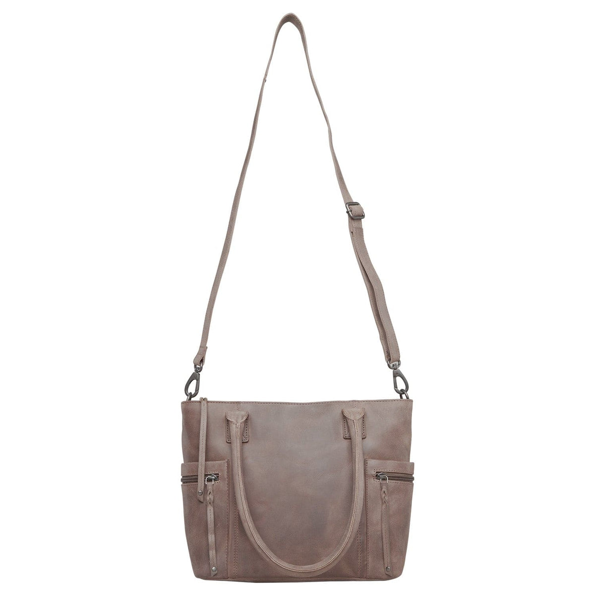 Concealed Carry Emerson Satchel in Gray – additional view 1