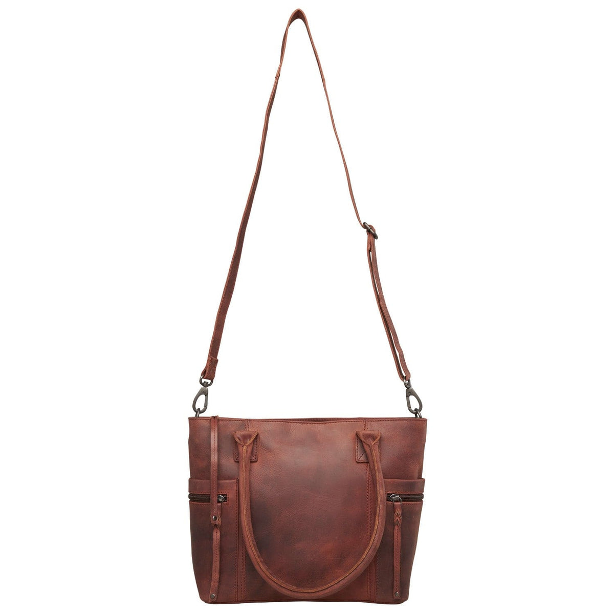 Concealed Carry Emerson Satchel in Mahogany – additional view 1