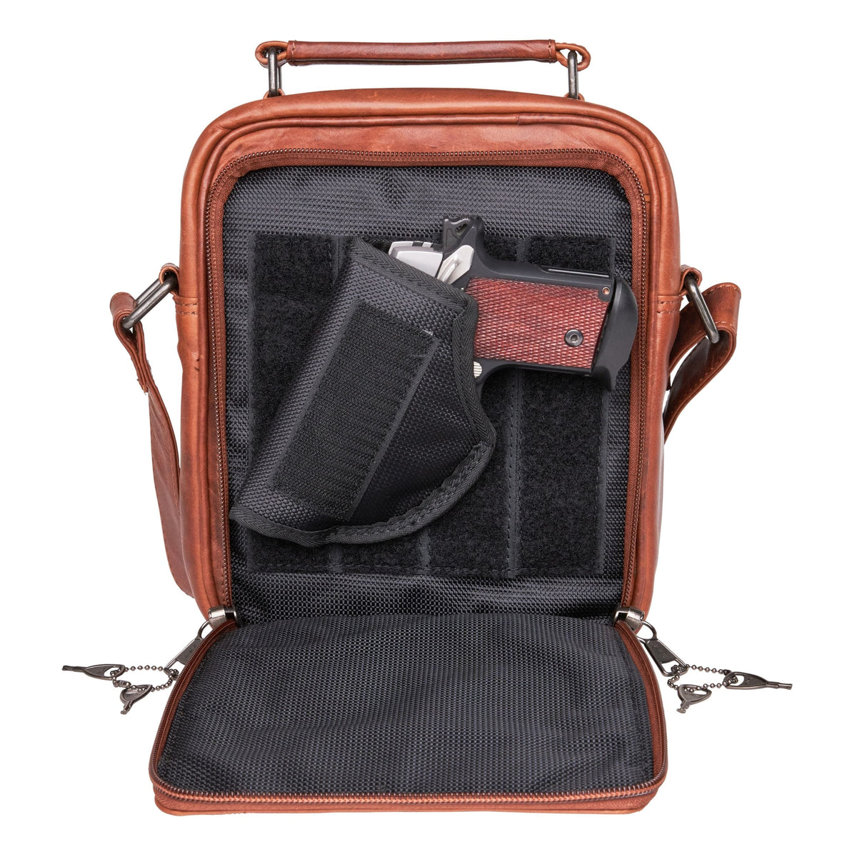 Concealed Carry Logan Unisex Crossbody Bag – concealment pocket