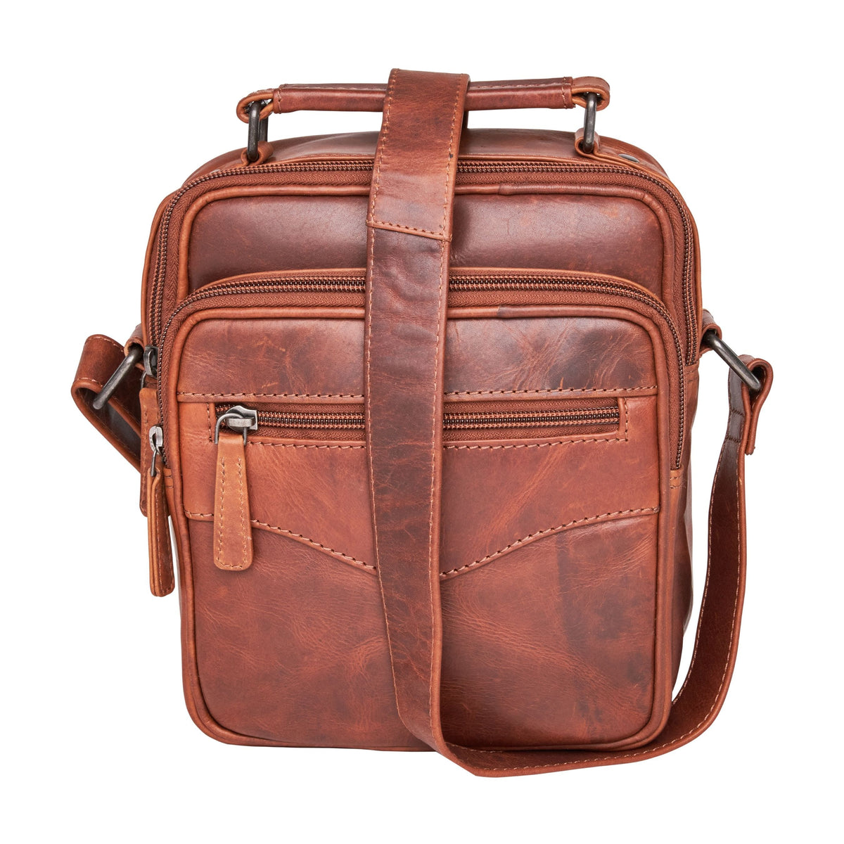 Concealed Carry Logan Unisex Crossbody Bag – front view