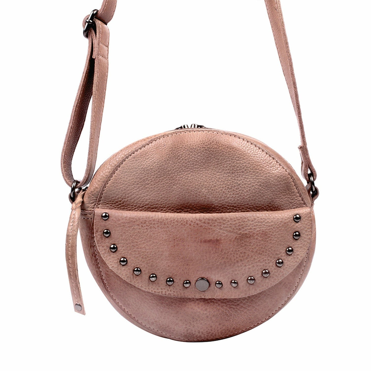 Women's Concealed Carry Mia Crossbody Purse in Blush – concealment pocket