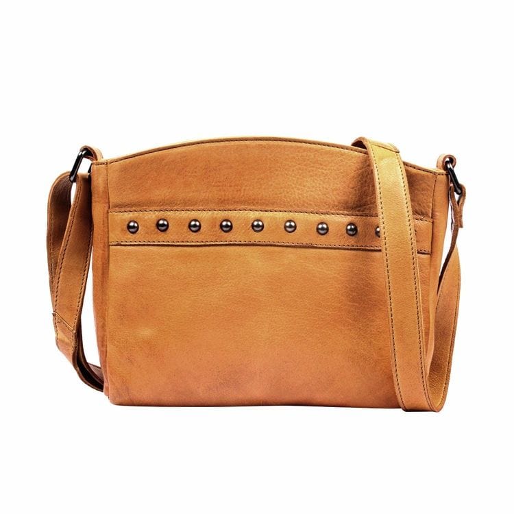 Concealed Carry Autumn Crossbody in Mustard – concealment pocket