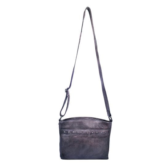 Concealed Carry Autumn Crossbody in Gray – concealment pocket 5