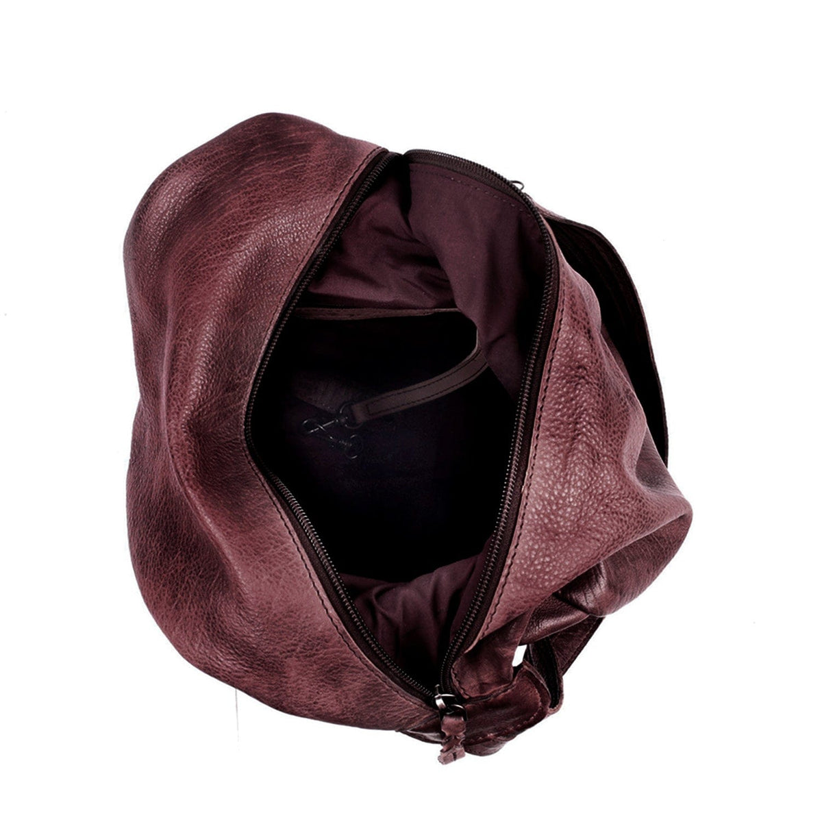 Concealed Carry Marley Backpack in Bordo – concealment pocket