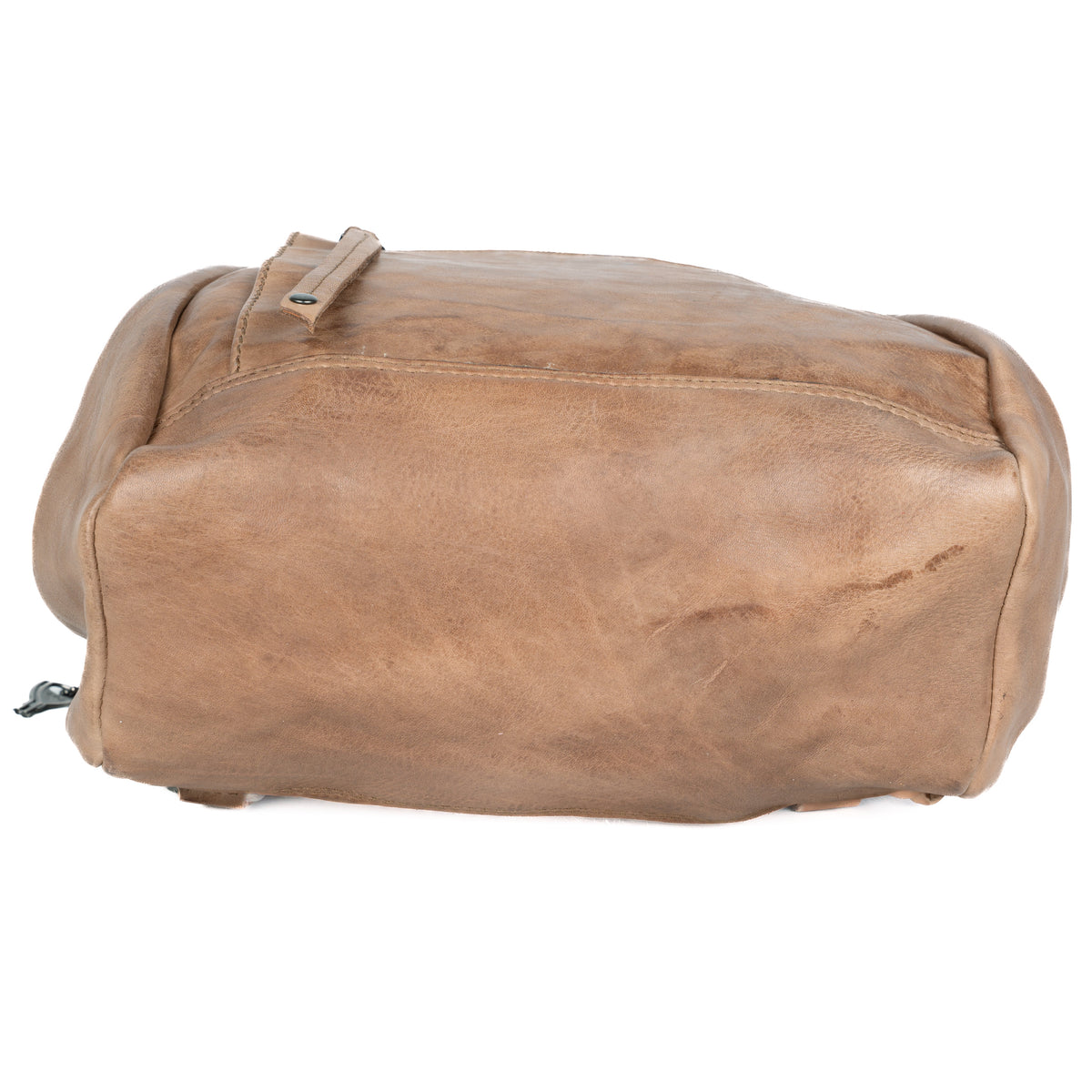 Concealed Carry Marley Backpack in Light Cognac – bottom view