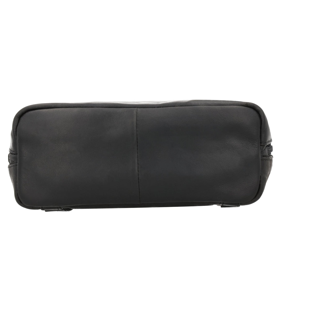 Concealed Carry Jayden Leather Backpack in Black – back view 4