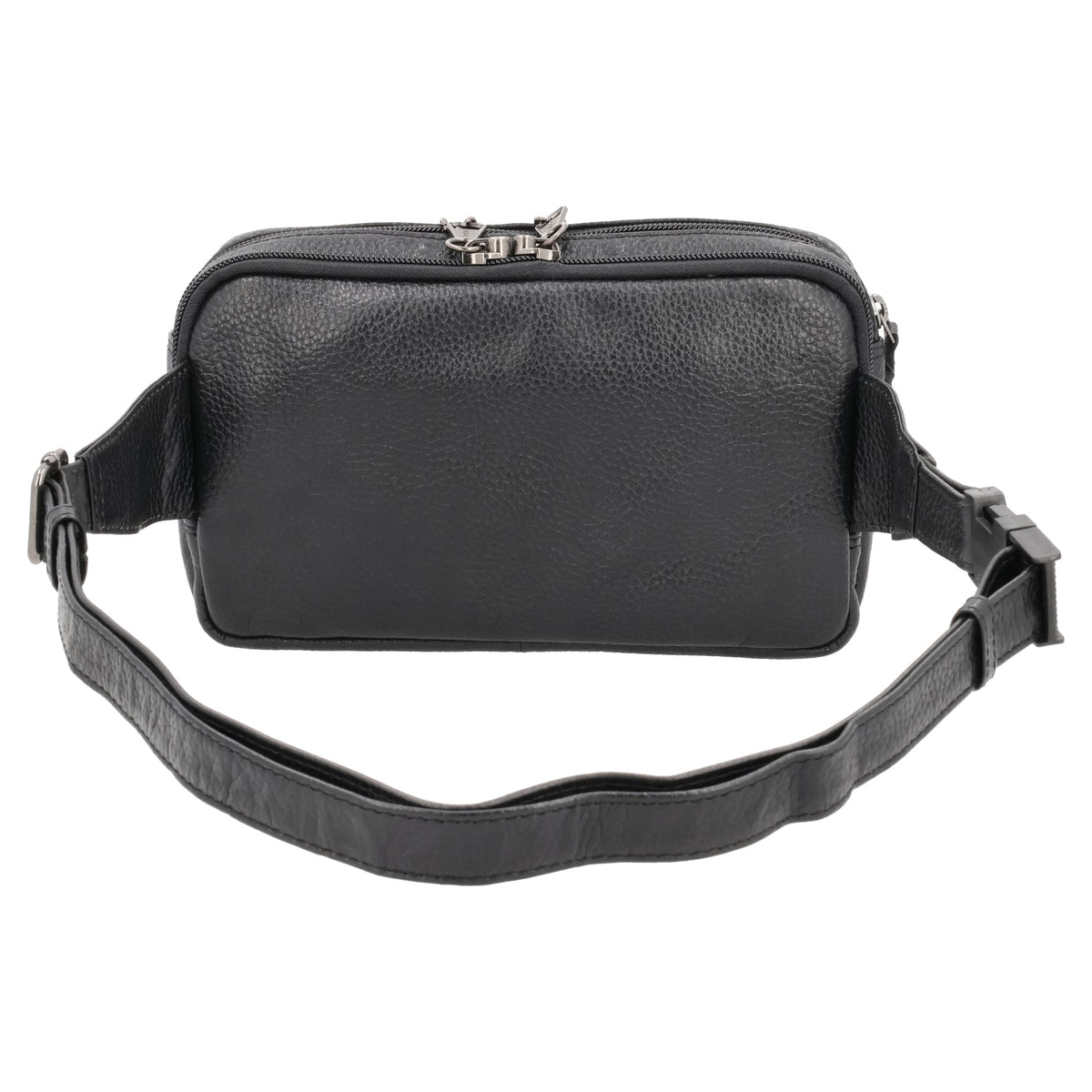 Concealed Carry Laney Buffalo Belt Bag in Black – back view