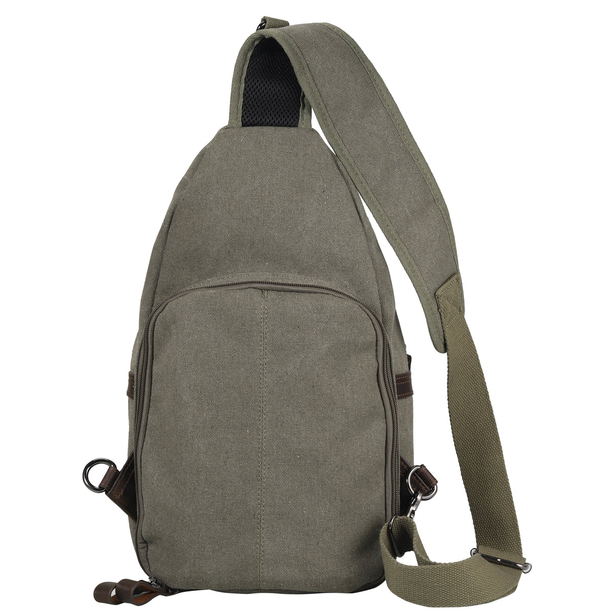 Concealed Carry Colt Canvas Sling in Olive – back view