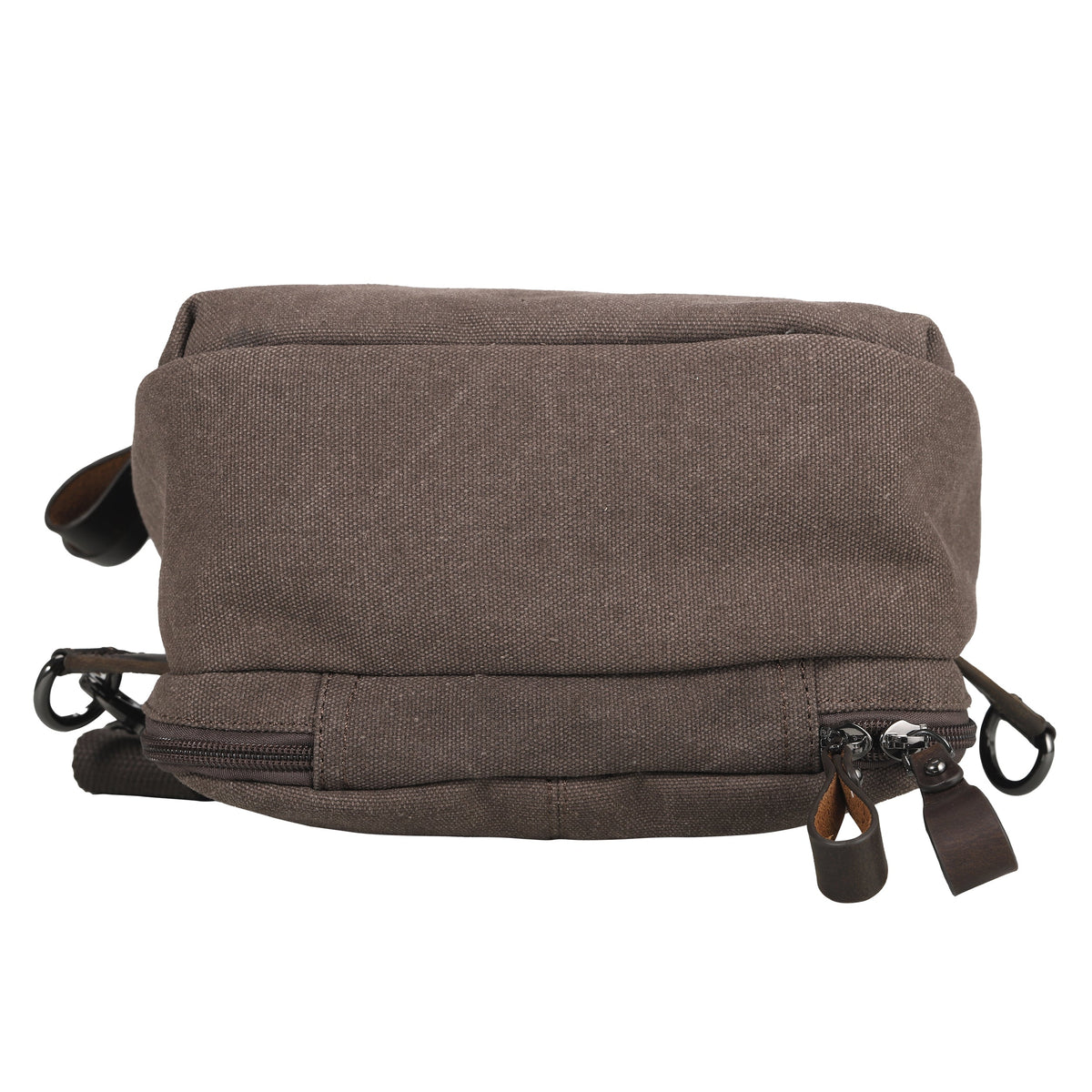 Concealed Carry Colt Canvas Sling in Dark Brown – bottom view
