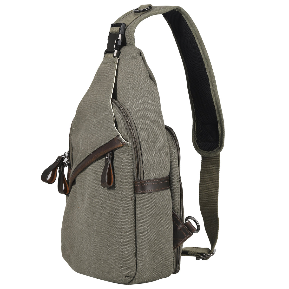 Concealed Carry Colt Canvas Sling in Olive – side view