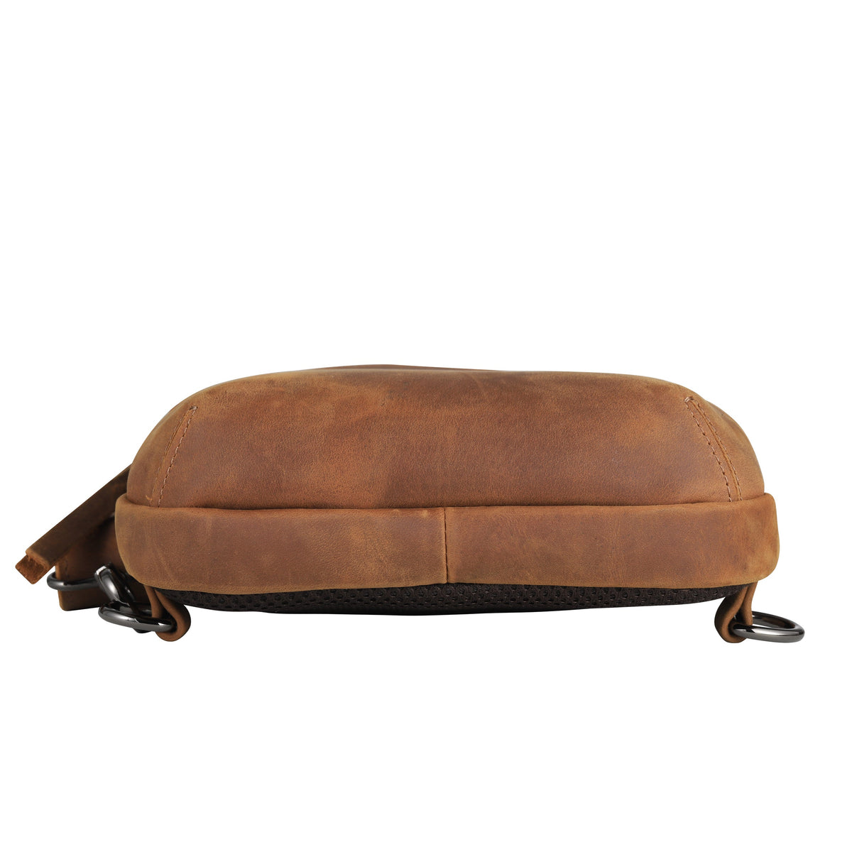 Concealed Carry Unisex Dakota Leather Sling in Cognac / Regular – bottom view