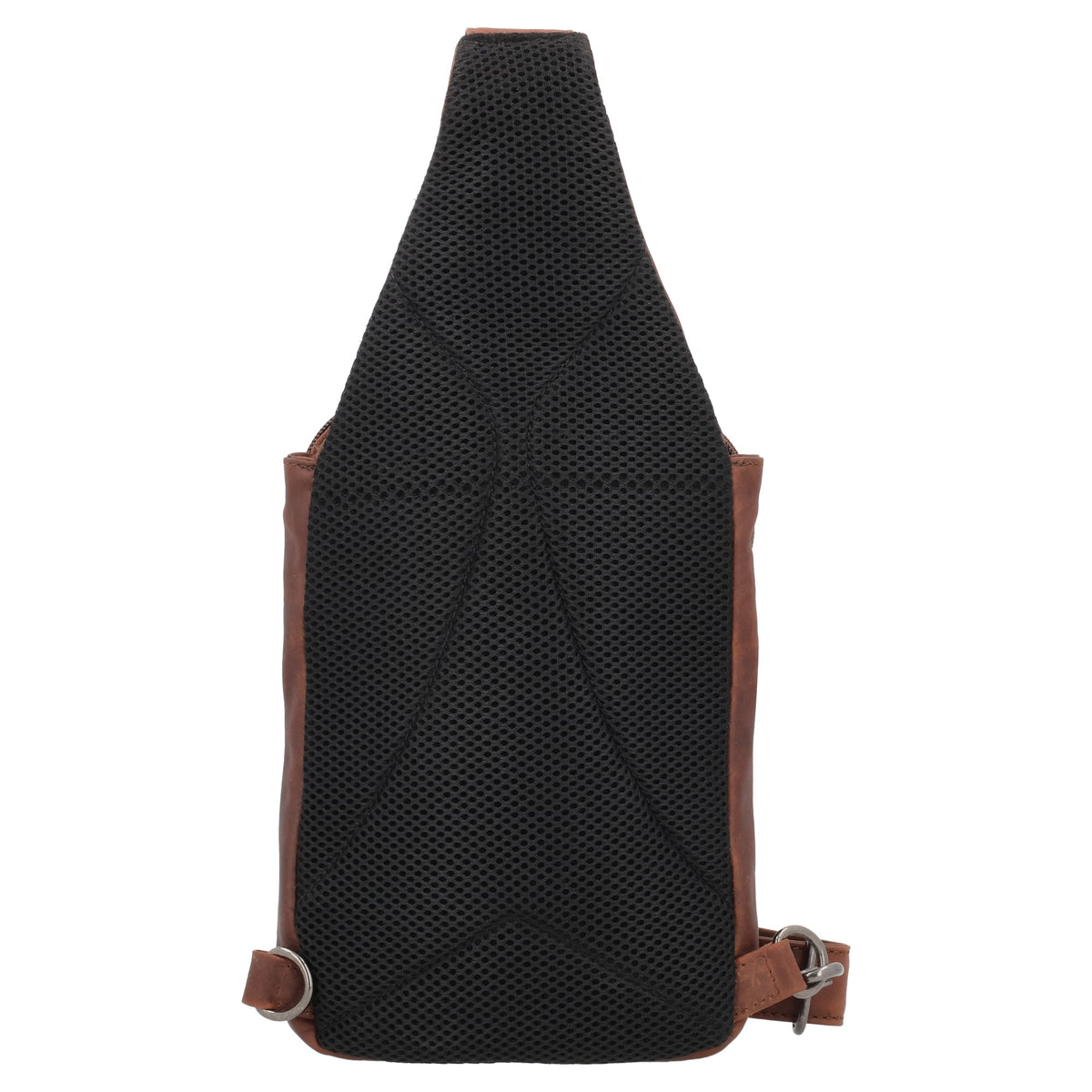 Concealed Carry Unisex Dakota Leather Sling in Cognac / Regular – back view 2
