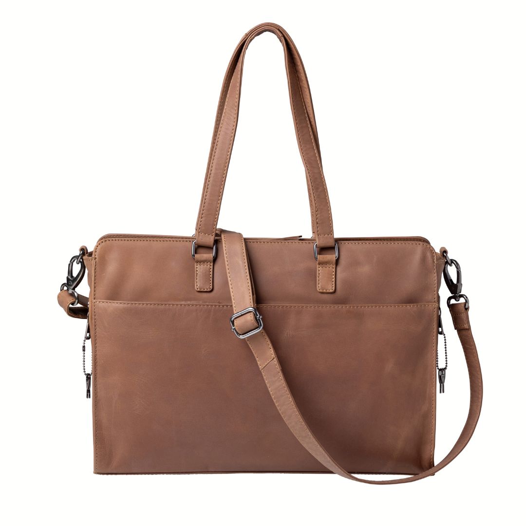 Concealed Carry Willow Computer Satchel – front view