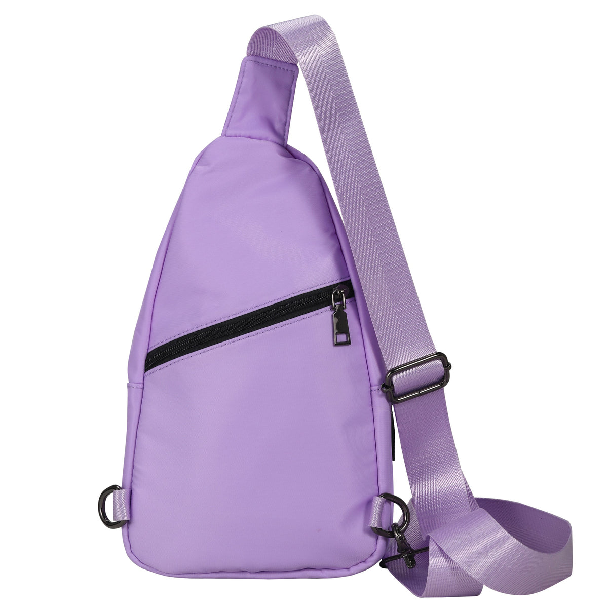 Concealed Carry Sarah Nylon Sling in Lilac – back view