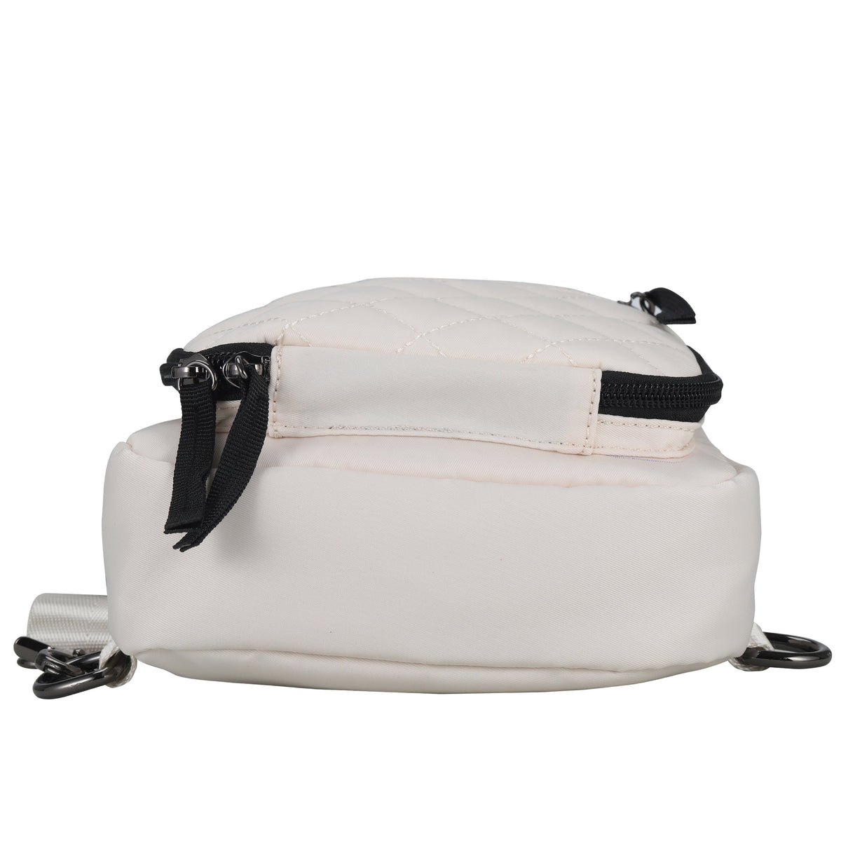 Concealed Carry Sarah Nylon Sling in Cream – bottom view