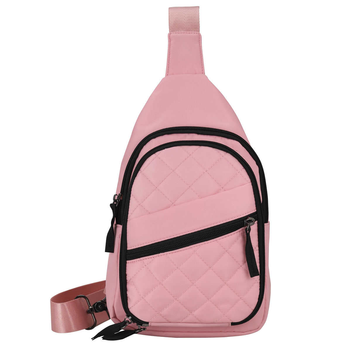 Concealed Carry Sarah Nylon Sling in Coral – front view