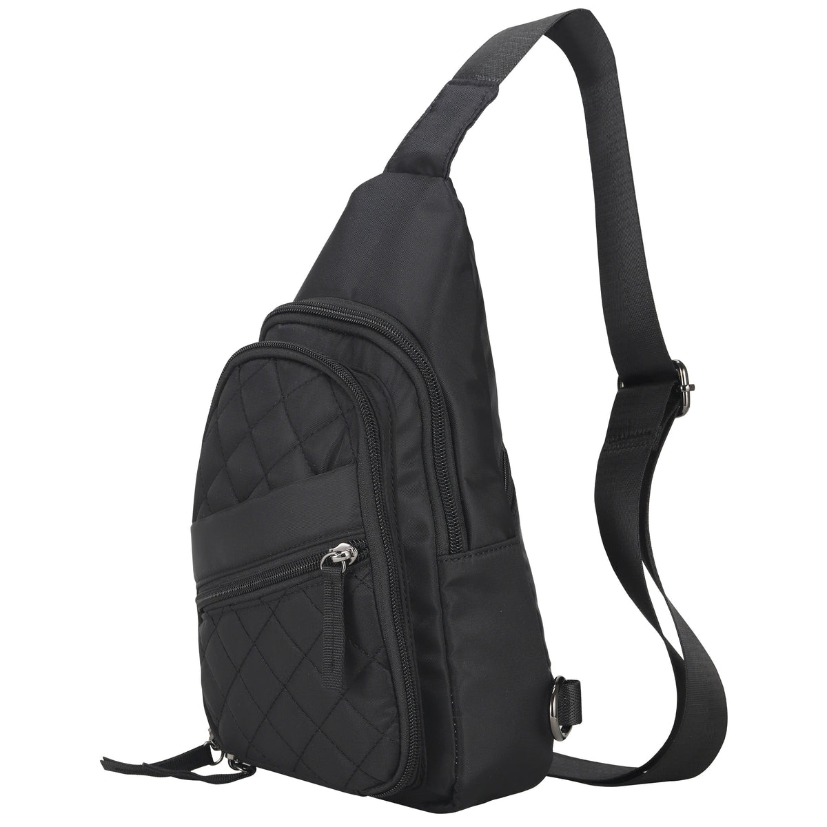 Concealed Carry Sarah Nylon Sling in Black – side view