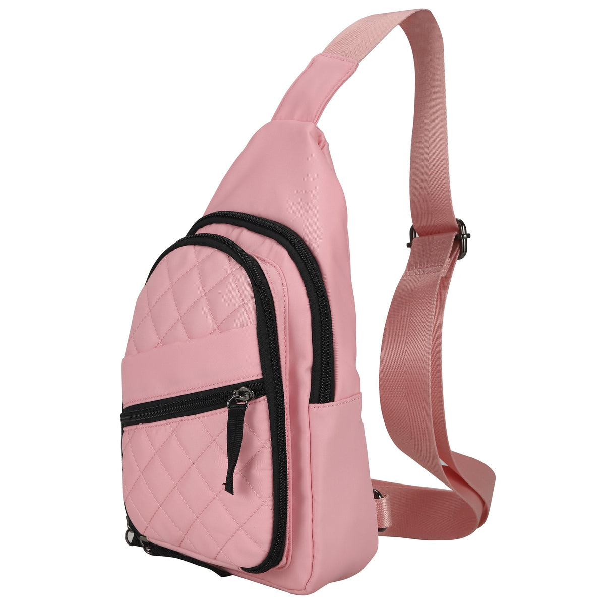 Concealed Carry Sarah Nylon Sling in Coral – side view