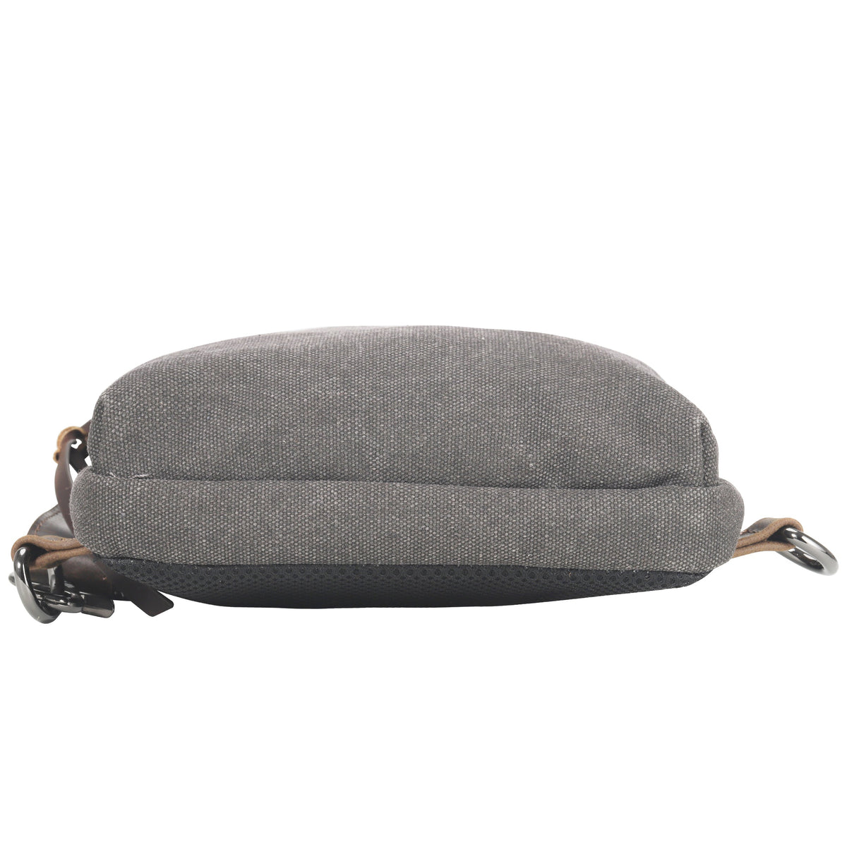 Concealed Carry Sling Bag in Slate – bottom view