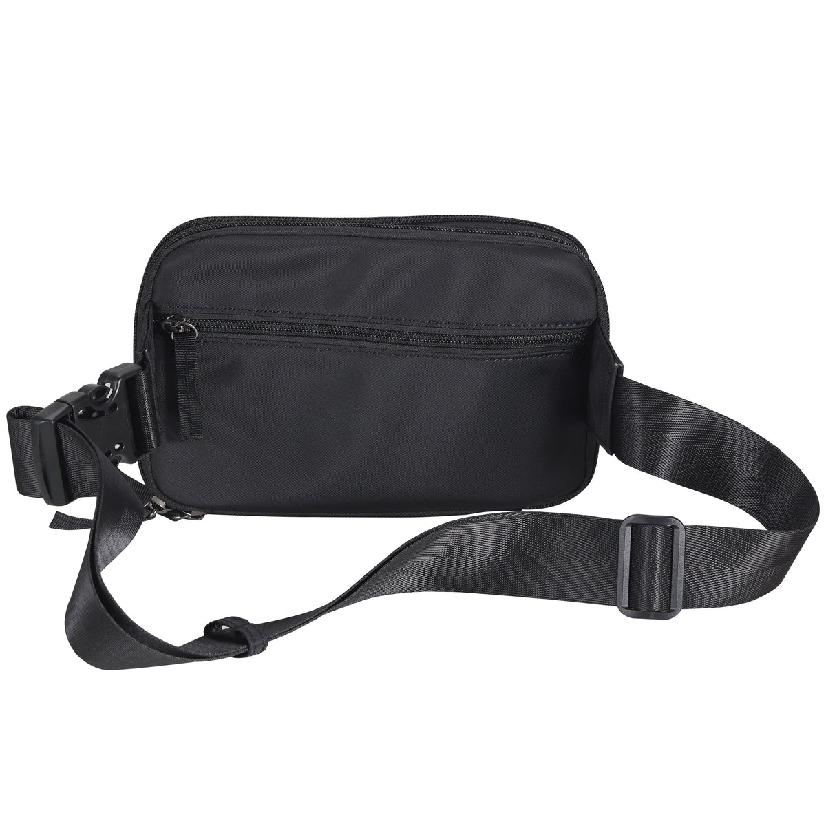 Concealed Carry Molly Nylon Fanny Pack/Sling in Black – back view