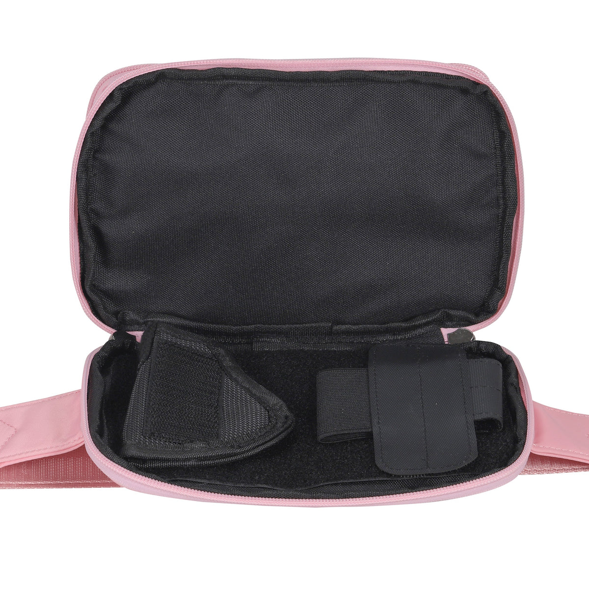 Concealed Carry Molly Nylon Fanny Pack/Sling in Coral – concealment pocket