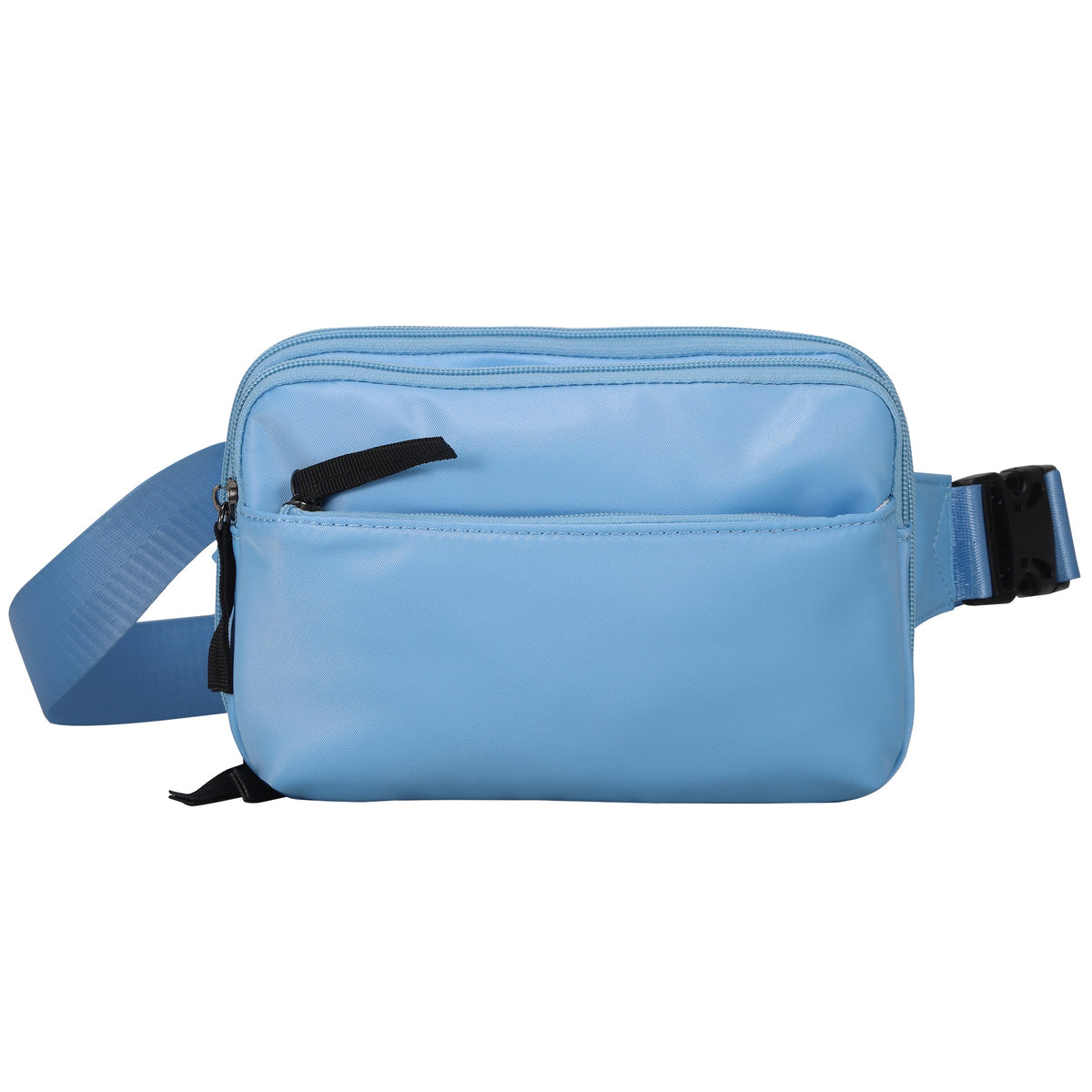 Concealed Carry Molly Nylon Fanny Pack/Sling in Sky Blue – front view