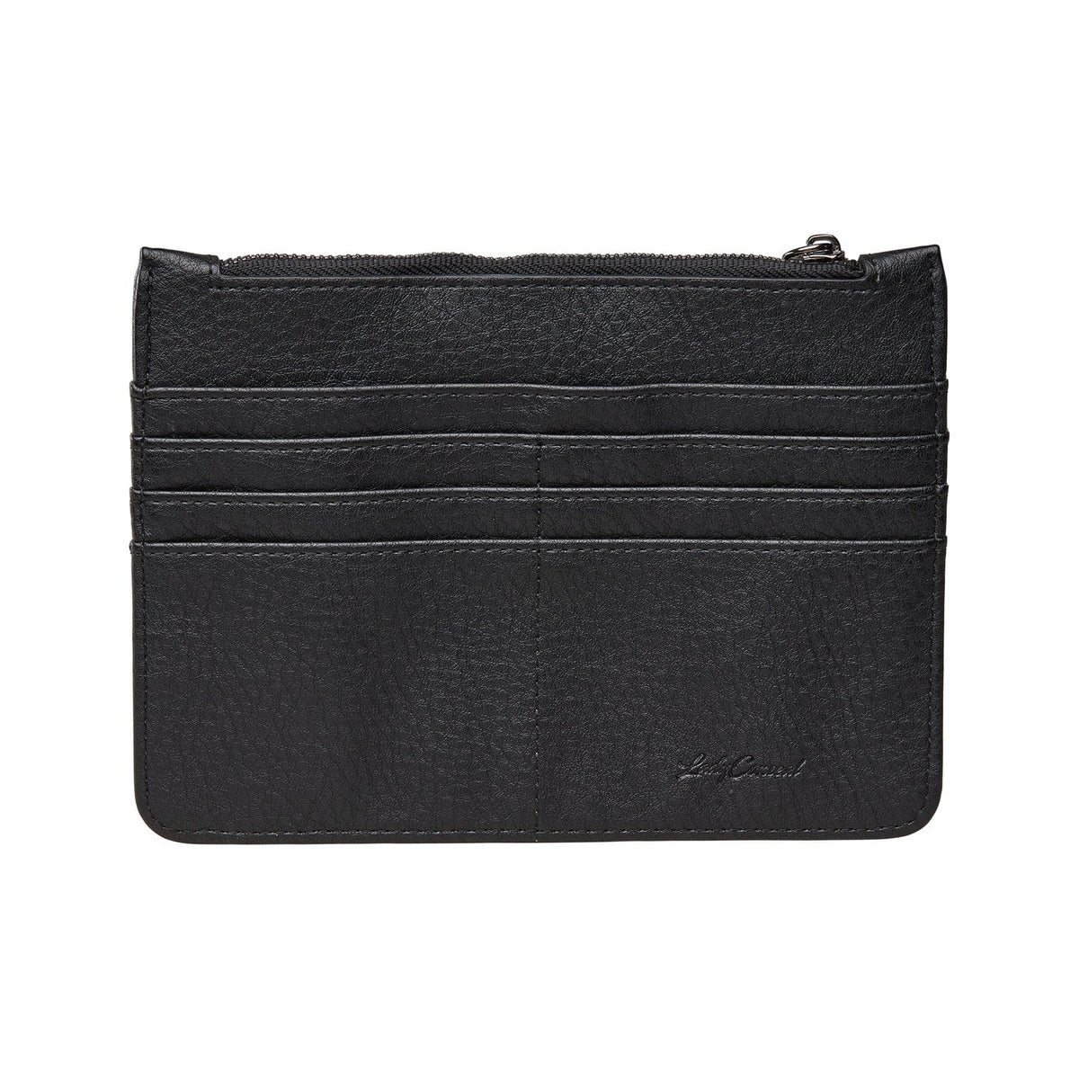 Concealed Carry Kinsley Crossbody with RFID Slim Wallet in Cinnamon – back view 4