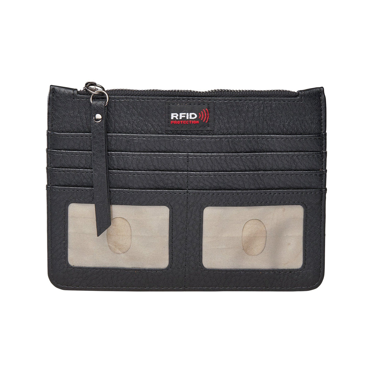 Concealed Carry Kinsley Crossbody with RFID Slim Wallet in Cinnamon – wallet detail 4